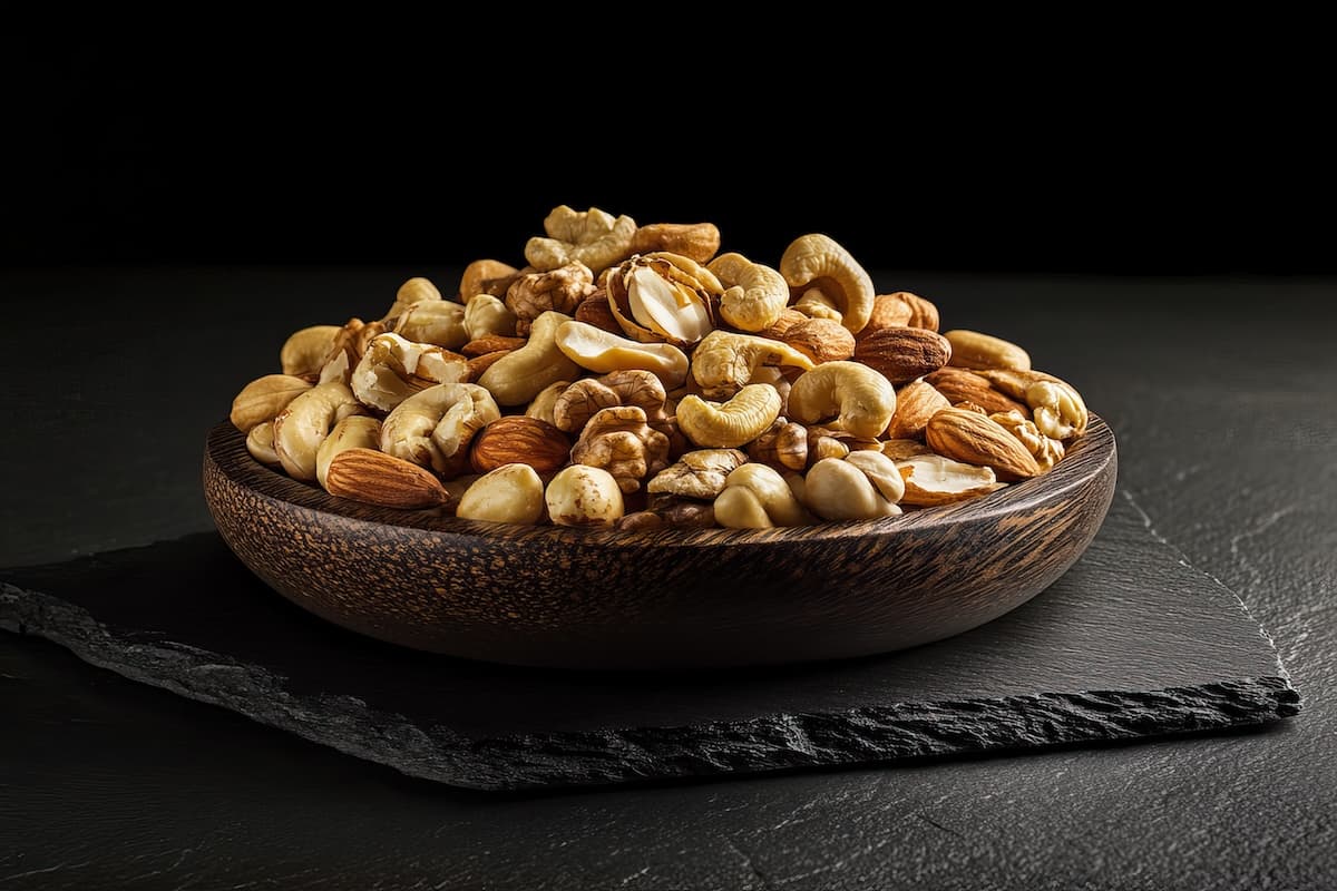 Premium nuts selection